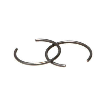 Wiseco 21mm Round Wire Pin Locks (Pair) Retaining Clip Shelf Stock