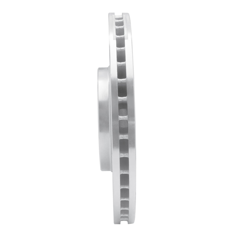 R1 Concepts R1 03-11 Cadillac BLS (Mexico) Front Right Drilled & Slotted Silver Brake Rotor