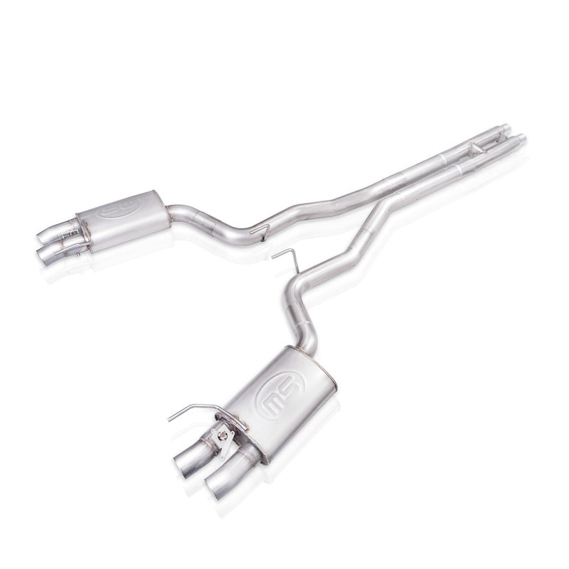 Stainless Works 2015+ Ford Shelby GT350 Redline Factory Connect H-Pipe Catback Exhaust w/Valves