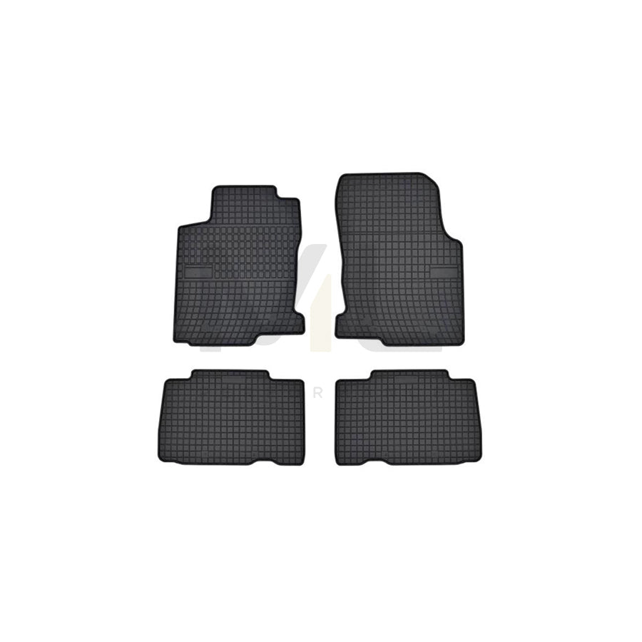 FROGUM Tailored 410022 Floor mat set for LEXUS NX (AZ10) Elastomer, Front and Rear, Quantity: 4, Black, (LHD)