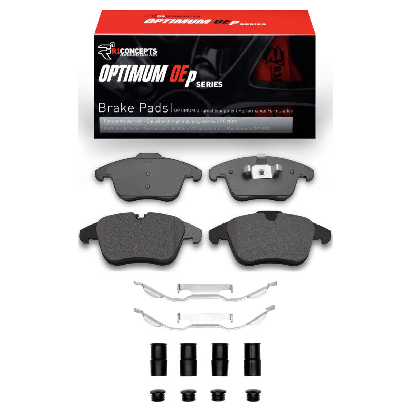 R1 Concepts R1 17-19 Jaguar XE Front Optimum OE Pads & Hardware Kit