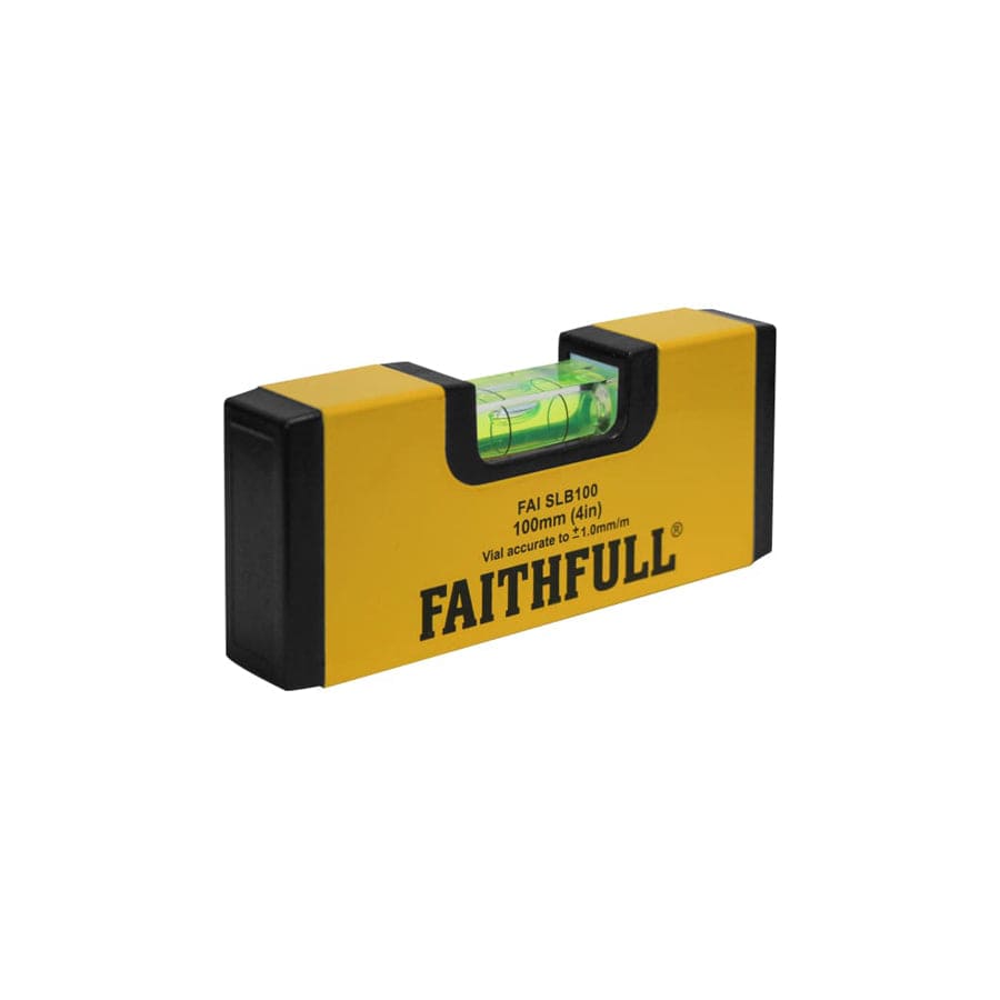 Faithfull FAISLB100 Magnetic Mini Level 100mm