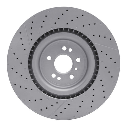 DFC 12-19 Mercedes-Benz GLE63 AMG Front Drilled GeoSPEC Coated Rotor and Slotted