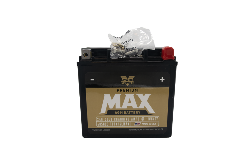 TwinPower Twin Power GYZ-16HL Premium MAX Battery Replaces H-D 65958-04 Made in USA 240 CCA