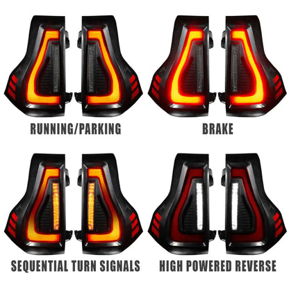 ORACLE Lighting Oracle 10-23 Lexus GX460 and Toyota Prado Flush Lensless LED Tail Lights - Black Series