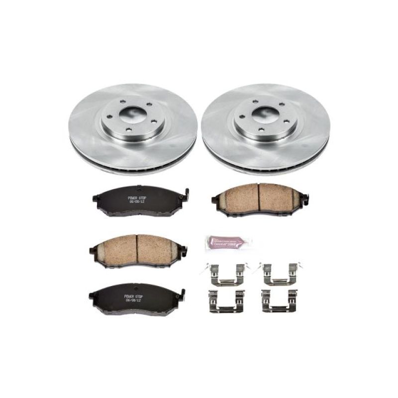 PowerStop Power Stop 11-14 Nissan Murano Front Autospecialty Brake Kit