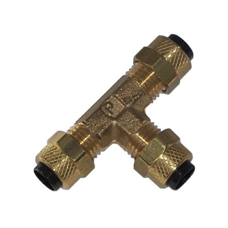 Kleinn Air Horns Kleinn 1/4In OD Push-to-Connect Tubing Connector (3x)