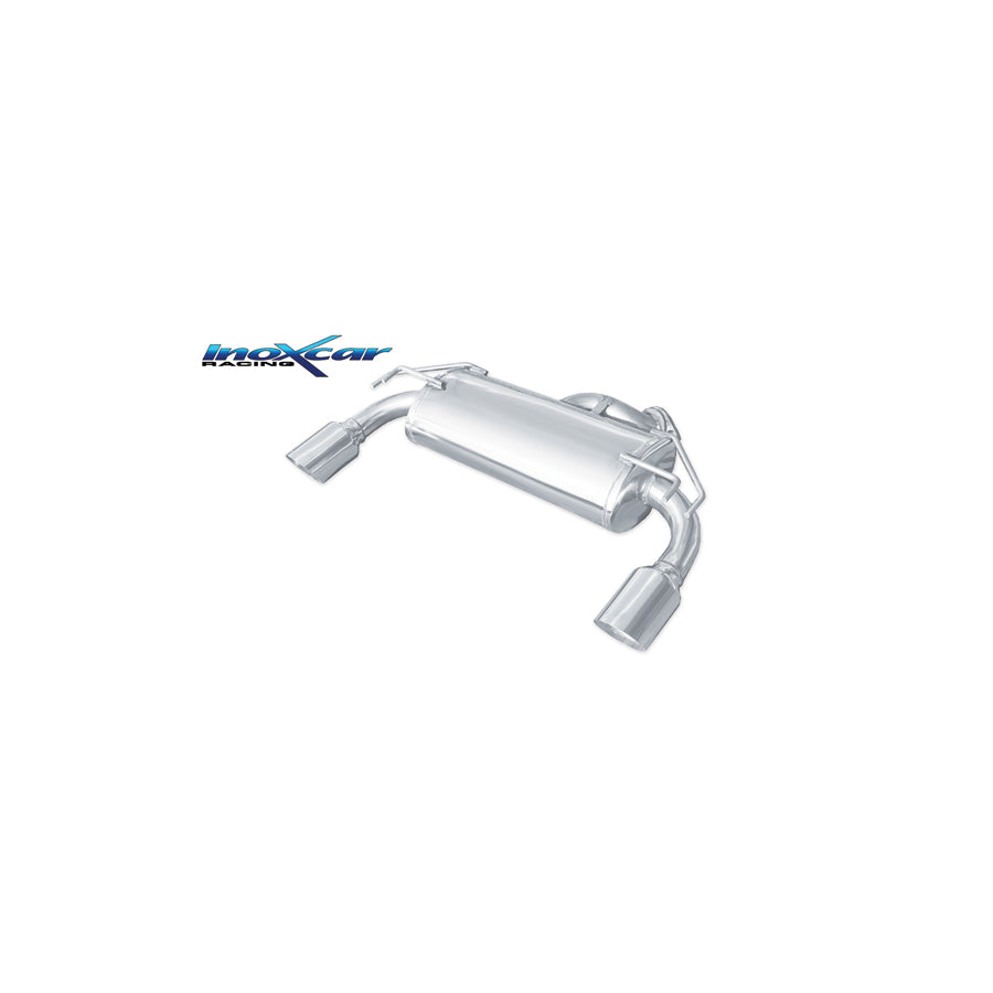 InoXcar MILA.08.102R Mitsubishi Lancer Stainless Steel Rear Exhaust