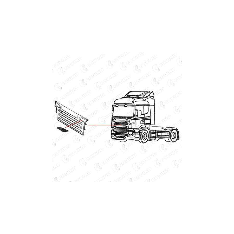 Covind 146/144 Radiator Grille