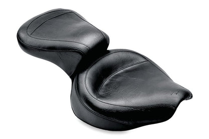 Mustang Motorcycle Mustang 58-84 Harley FX/FL Wide Touring 1PC Seat - Black