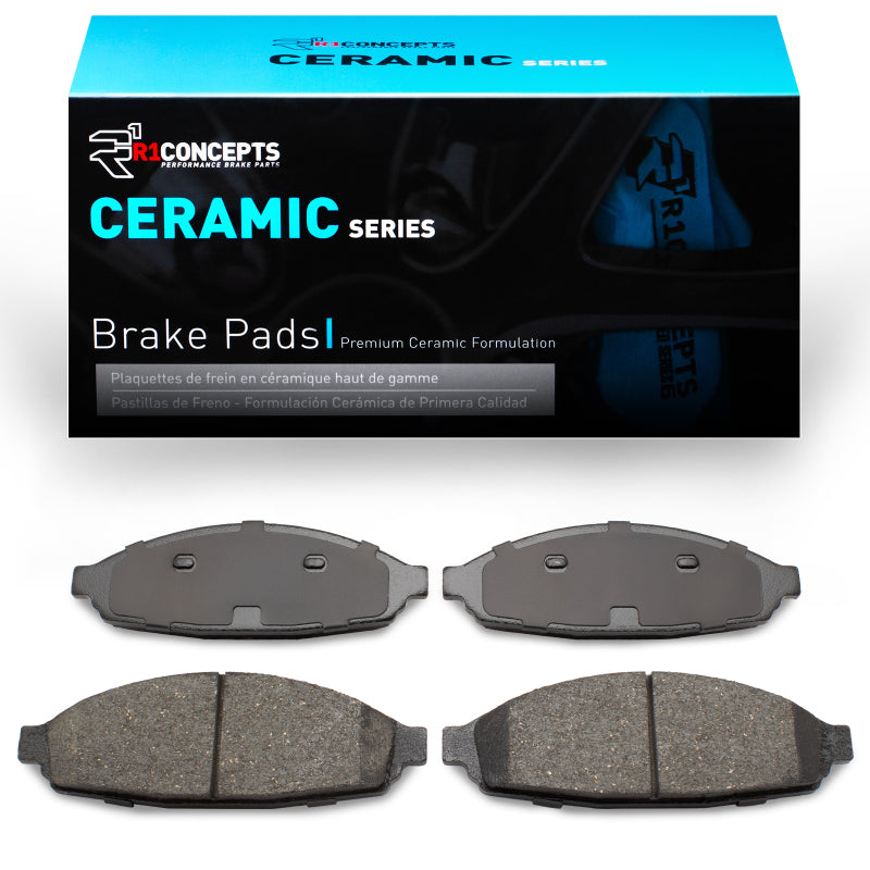 R1 Concepts R1 03-11 Mercury Grand Marquis Front Ceramic Brake Pads