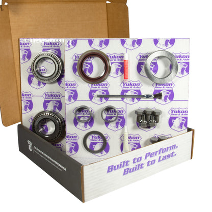 Yukon Gear & Axle Yukon 8.6in GM 3.73 Rear Ring & Pinion Install Kit 30 Spline Positraction Axle Bearings and Seals