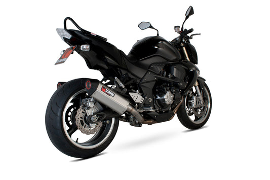 Scorpion RKA79SEO Kawasaki Z1000 Serket Parallel Slip-On (Pair) - Brushed Stainless Steel Sleeve | ML Performance US US