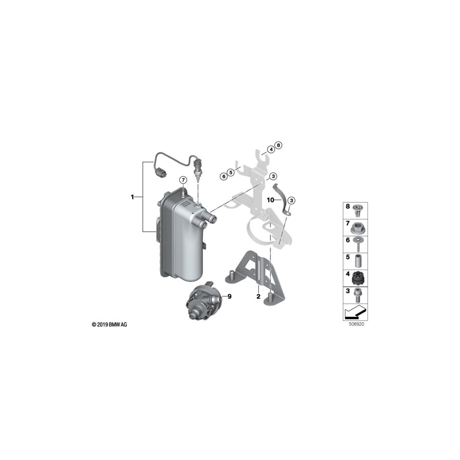 Genuine BMW 64219302459 Rapid Electric Water Pump (Inc. i3 94Ah, i3 60Ah & i3s 120Ah Rex) | ML Performance US Car Parts