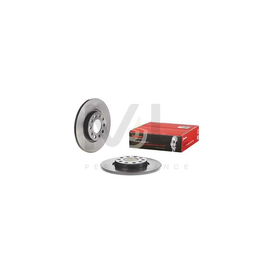 BREMBO 08.N282.11 Brake Disc Solid, Coated | ML Performance Car Parts