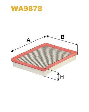 WIX Filters WA9878 Air Filter