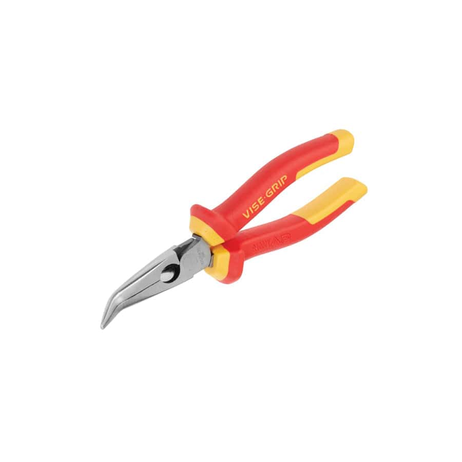 IRWIN Vise-Grip VIS10505870 High Leverage VDE Bent Nose Pliers 200mm (8in)