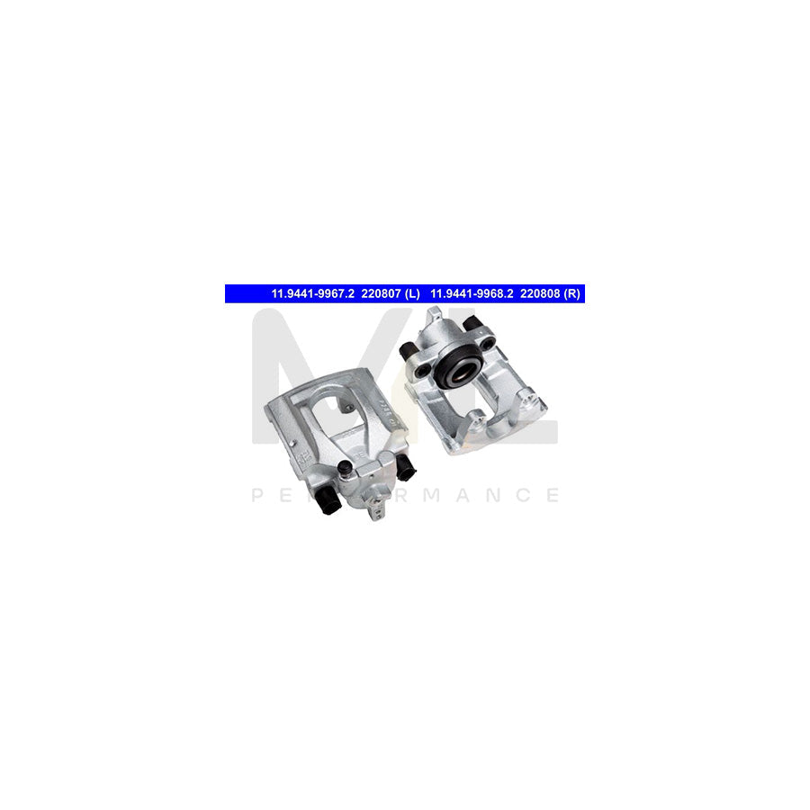 ATE 11.9441-9968.2 Brake Caliper for VW Touareg I (7LA, 7L6, 7L7) without holder