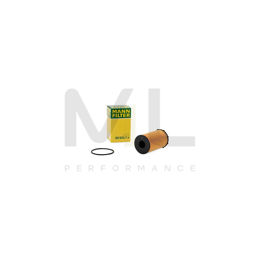 MANN-FILTER HU 934/1 x Oil Filter with seal, Filter Insert