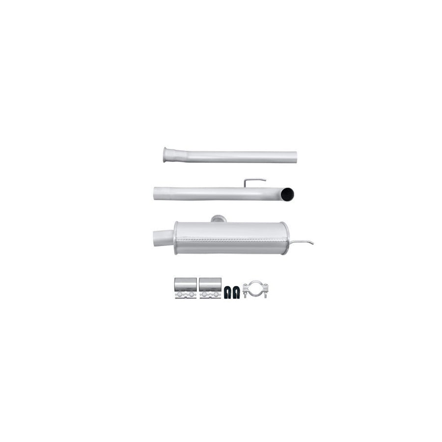 Hella 8LC 366 025-661 Middle Silencer For Renault 21 Estate