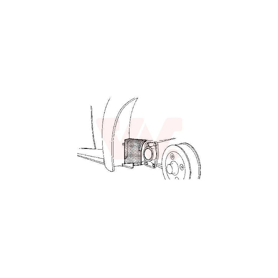 Van Wezel 5801470 Repair Panel for VW KAEFER