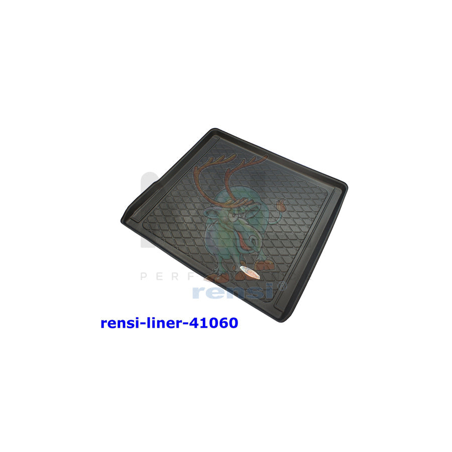 RENSI 41060 Car boot tray for BMW X5 Plastic, 3rd seat row folded down