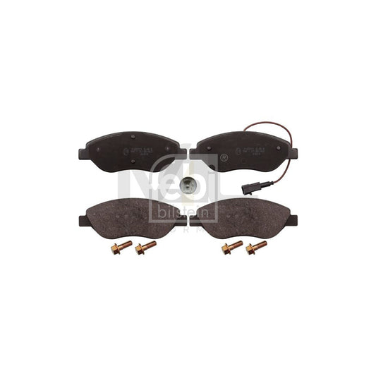 Febi Bilstein 116013 Brake Pad Set Front Axle, Incl. Wear Warning Contact, With Bolts/Screws