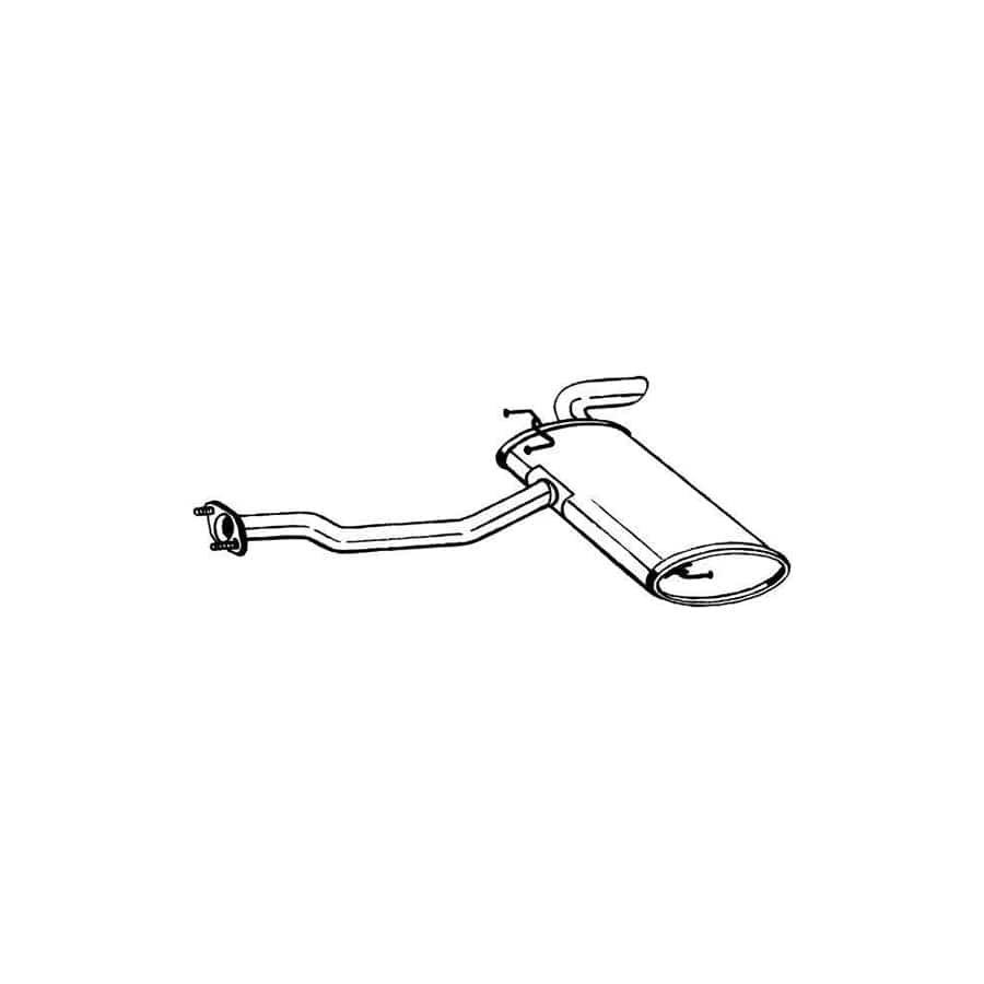 Bosal 165-059 Rear Silencer for Hyundai Ix35