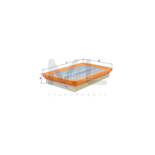 MAHLE ORIGINAL LX 336 Air Filter Filter Insert | ML Performance Car Parts