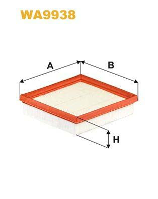 WIX Filters WA9938 Air Filter