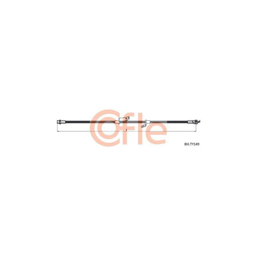 Cofle 11.658 Hand Brake Cable