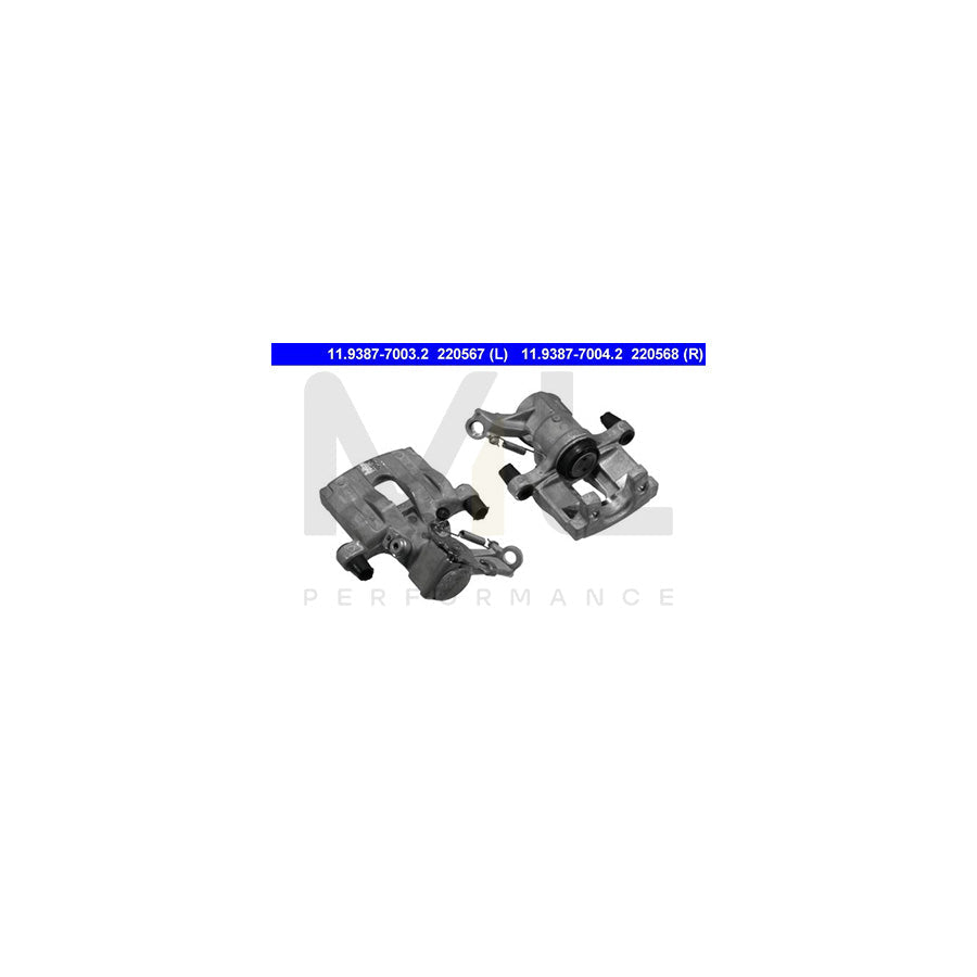 ATE 11.9387-7003.2 Brake Caliper without holder