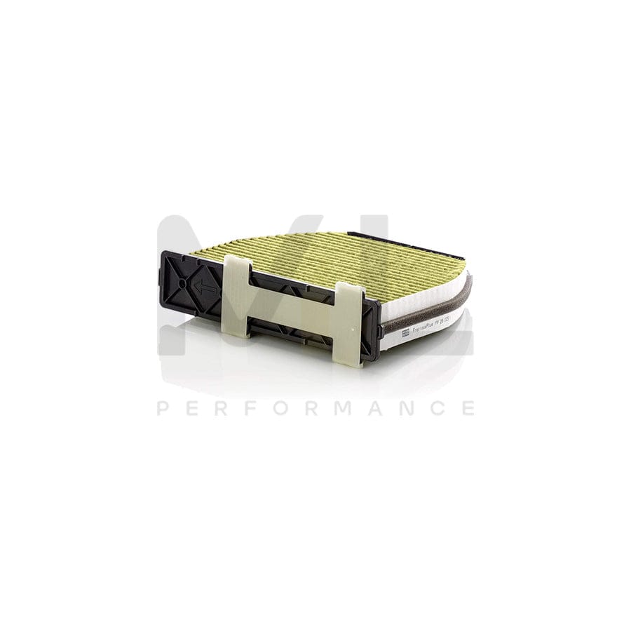 MANN-FILTER FP 29 005/1 Pollen filter Activated Carbon Filter, Activated Carbon Filter with polyphenol, Particulate filter (PM 2.5), with antibacterial action, with fungicidal effect, FreciousPlus