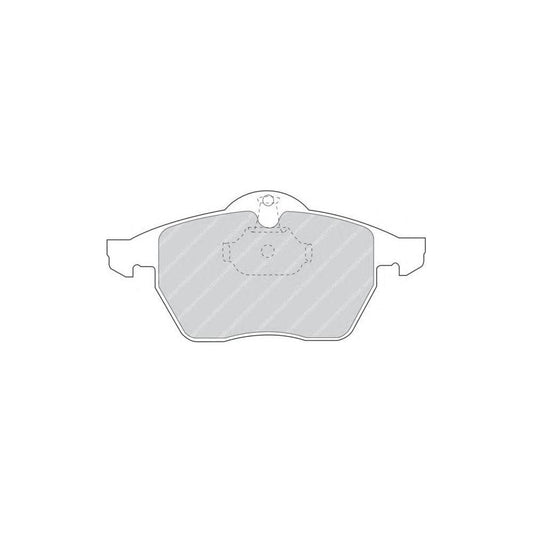 Ferodo Premier Fdb1025 Brake Pad Set For Mazda Xedos 9 (Ta) With Acoustic Wear Warning, Without Accessories | ML Performance Car Parts