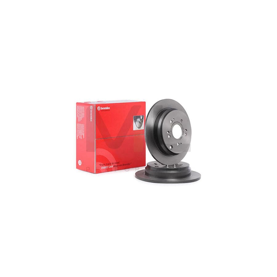 BREMBO COATED DISC LINE 08.A871.11 Brake Disc for HONDA CR-V Solid, Coated, with bolts/screws | ML Performance Car Parts