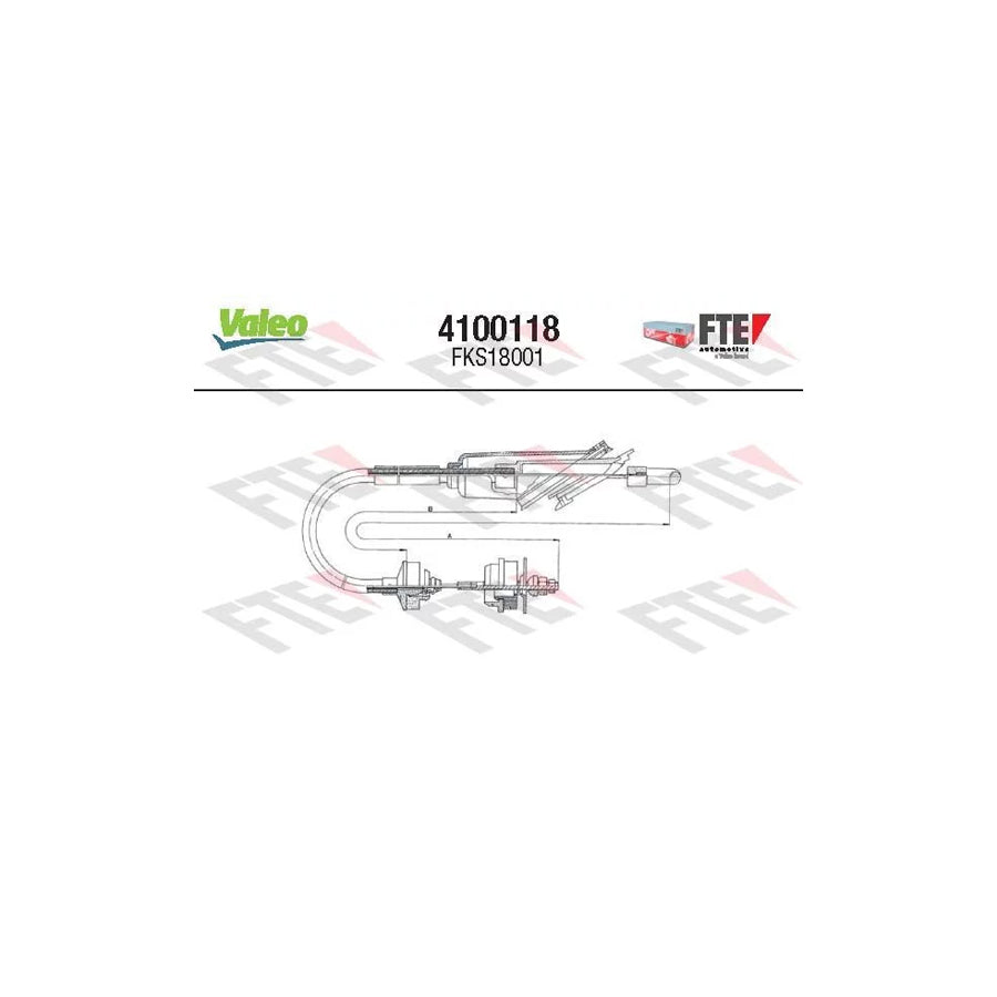 FTE 4100118 Clutch Cable