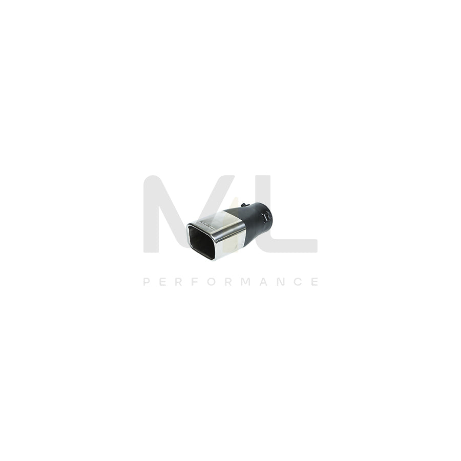WRC 007360 Exhaust tip 80 mm, Chrome, Aluminium, 55mm