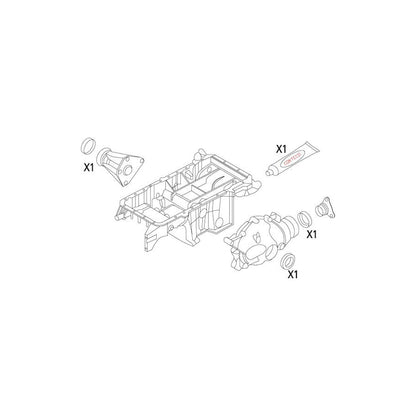 Corteco 19535862 Gasket Set, Differential