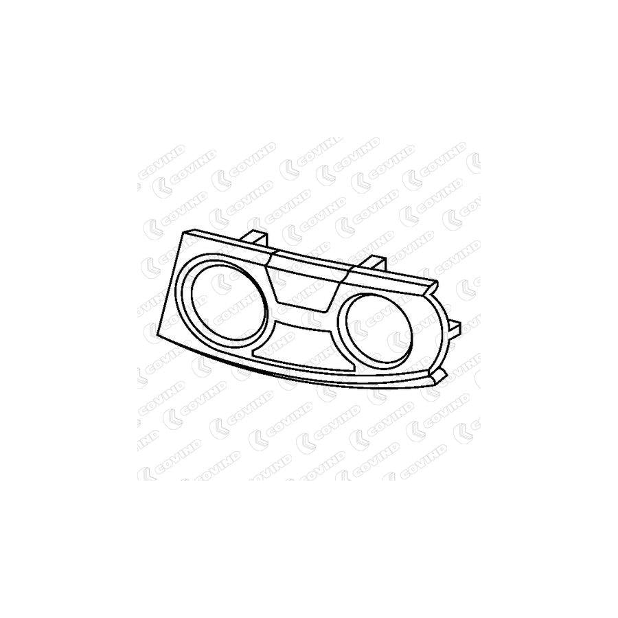 Covind 550/ 98 Base, Headlight