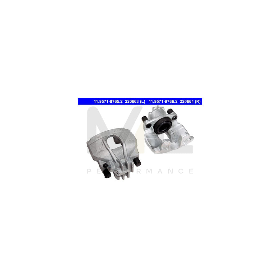 ATE 11.9571-9765.2 Brake Caliper without holder