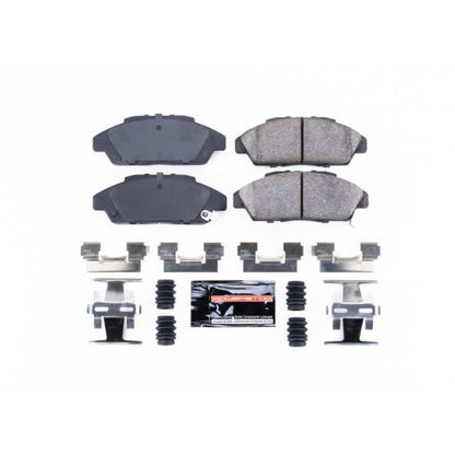 PowerStop Power Stop 90-93 Honda Accord Front Z23 Evolution Sport Brake Pads w/Hardware