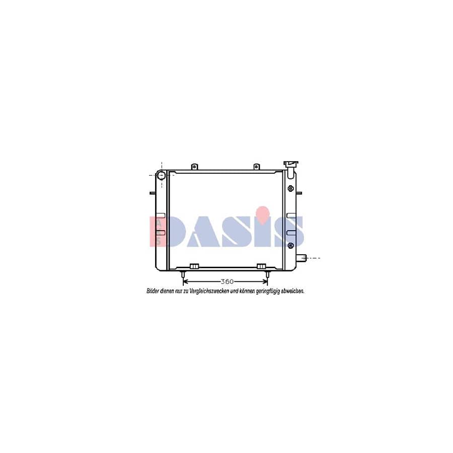 AKS Dasis 150260N Engine Radiator