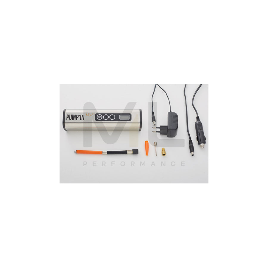PUMP'IN 221 Air compressor 12, 220V, 120 psi, 8 bar, Electric, cigarette lighter powered portable