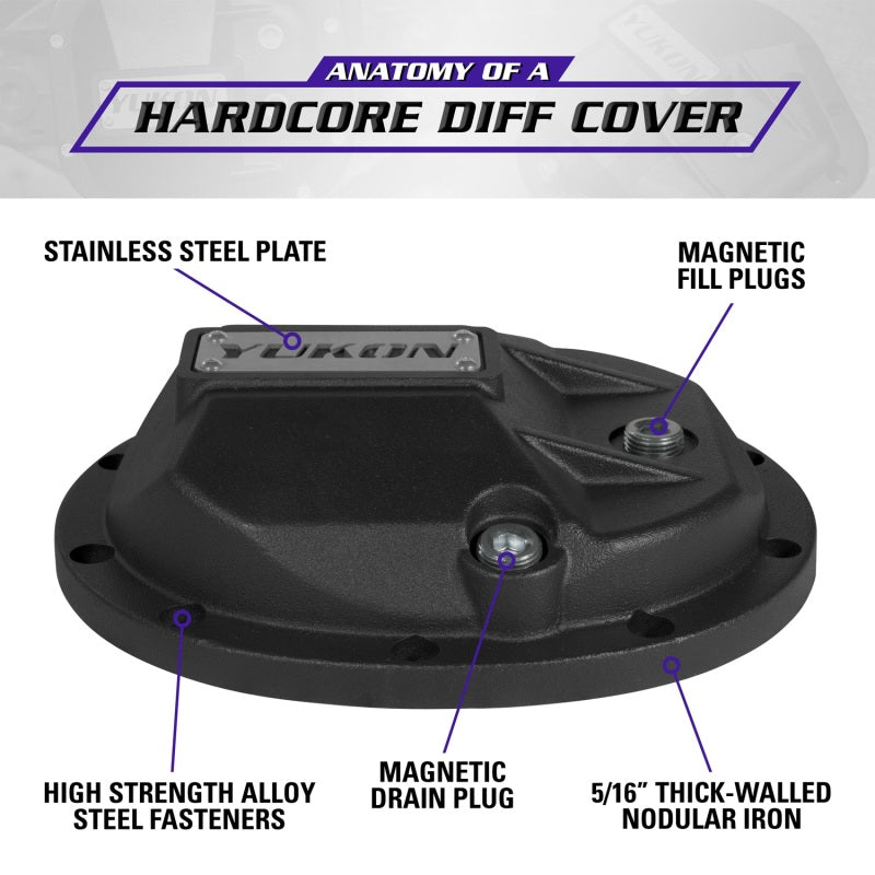 Yukon Gear & Axle Yukon Gear Hardcore Diff Cover for AMC Model 35
