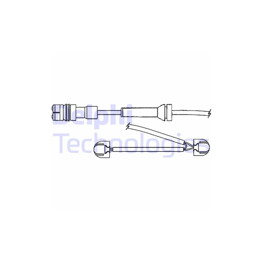 Delphi Lz0269 Warning Contact Set, Brake Pad Wear