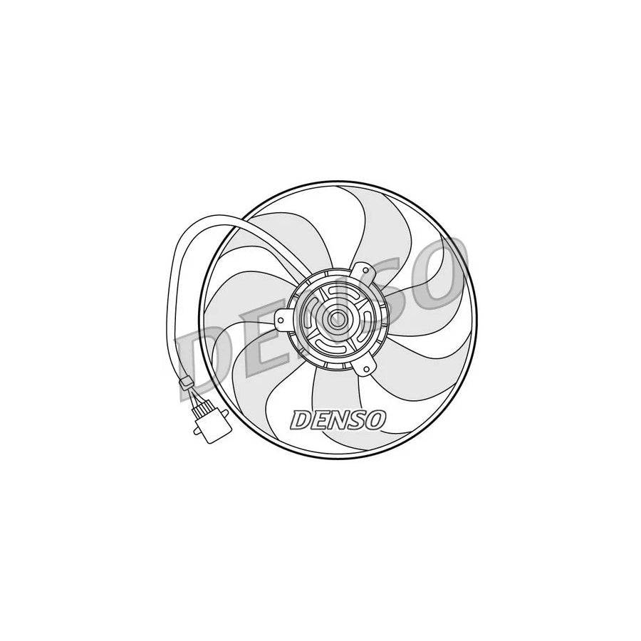 DENSO DER32006 Fan, Radiator