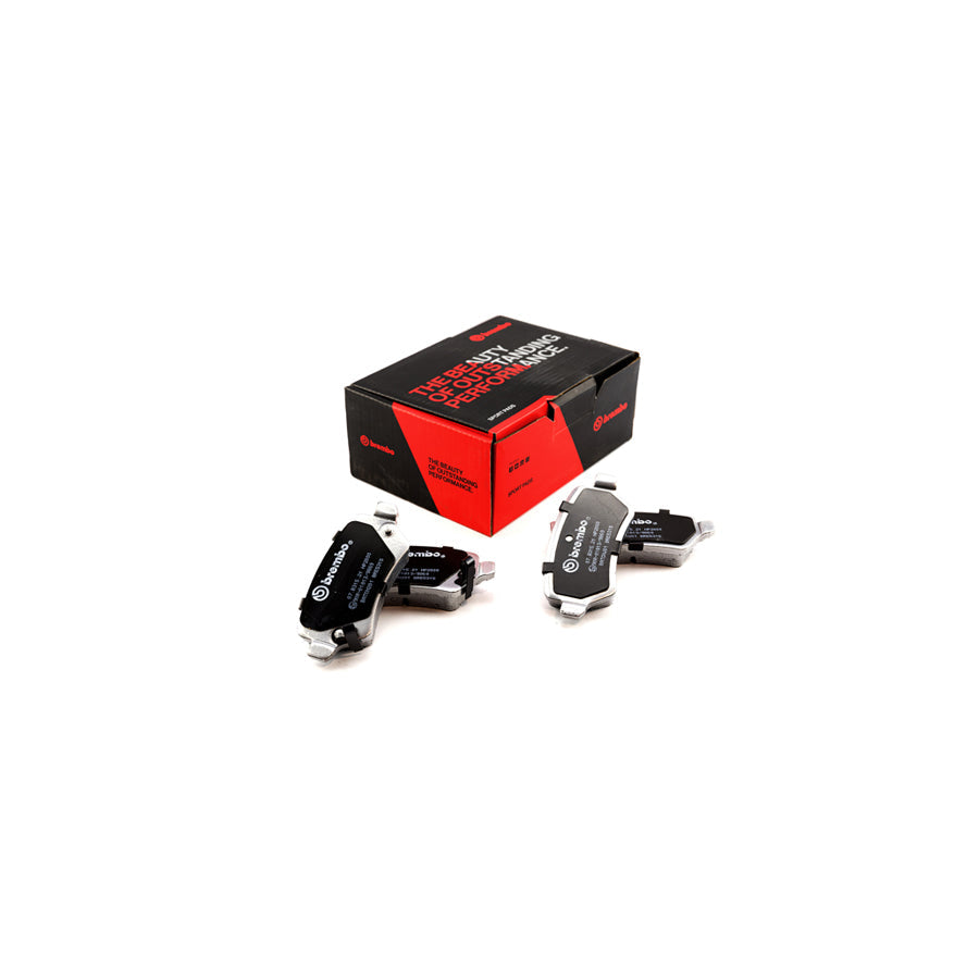 Brembo 07.B315.21 Chevrolet Kia Lada Vauxhall Rear HP2 High Performance Brake Pad Set (Inc. Astra, Corsa, Kalina, Meriva) | ML Performance US Car Parts
