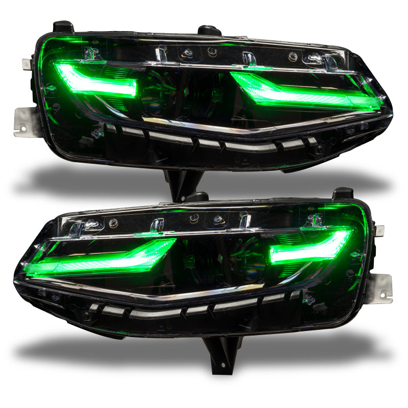 ORACLE Lighting Oracle 19-21 Chevy Camaro LS/LT RGB+A Headlight DRL Kit - ColorSHIFT w/ BC1 Controller