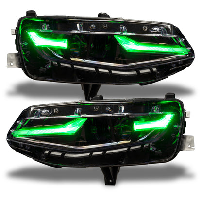 ORACLE Lighting Oracle 19-21 Chevy Camaro LS/LT RGB+A Headlight DRL Kit - ColorSHIFT w/ BC1 Controller