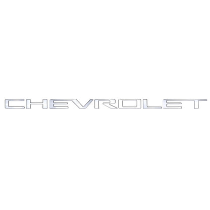 Putco 2020 Chevy Silverado HD - Grille Letters - Stainless Steel Chevrolet Letters